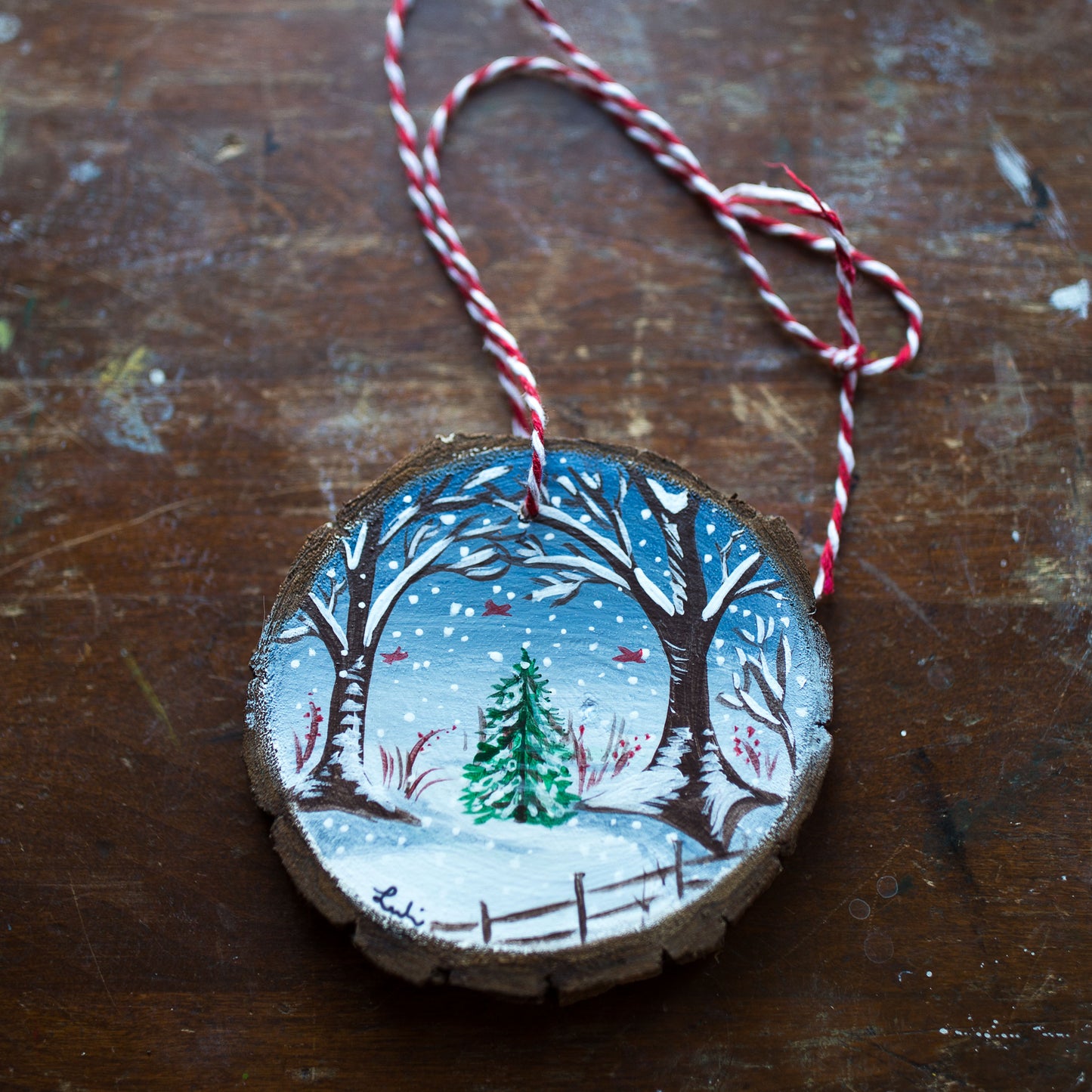 Hand painted Christmas Ornaments