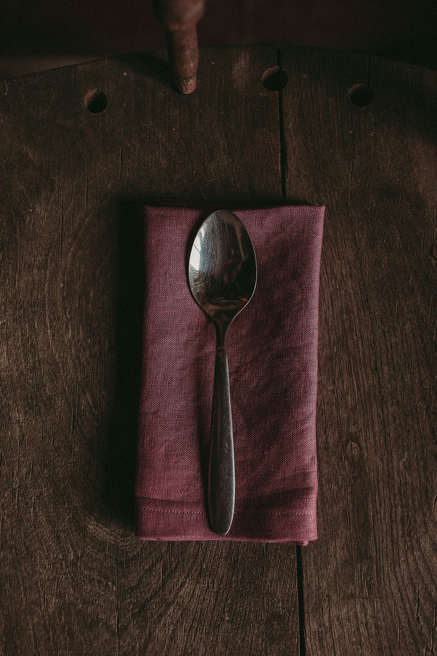 Linen Napkin Plum - set of 6