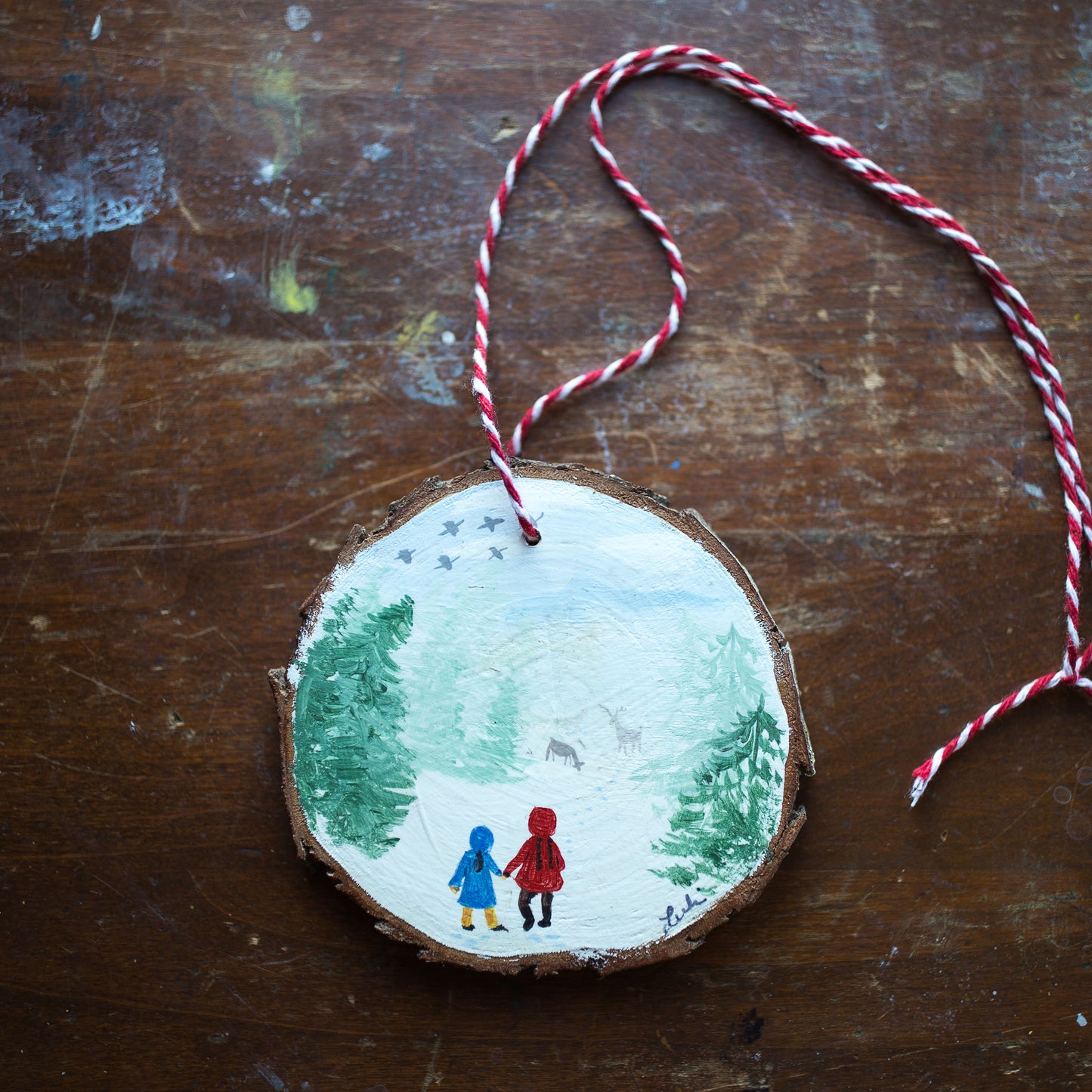 Hand painted Christmas Ornaments