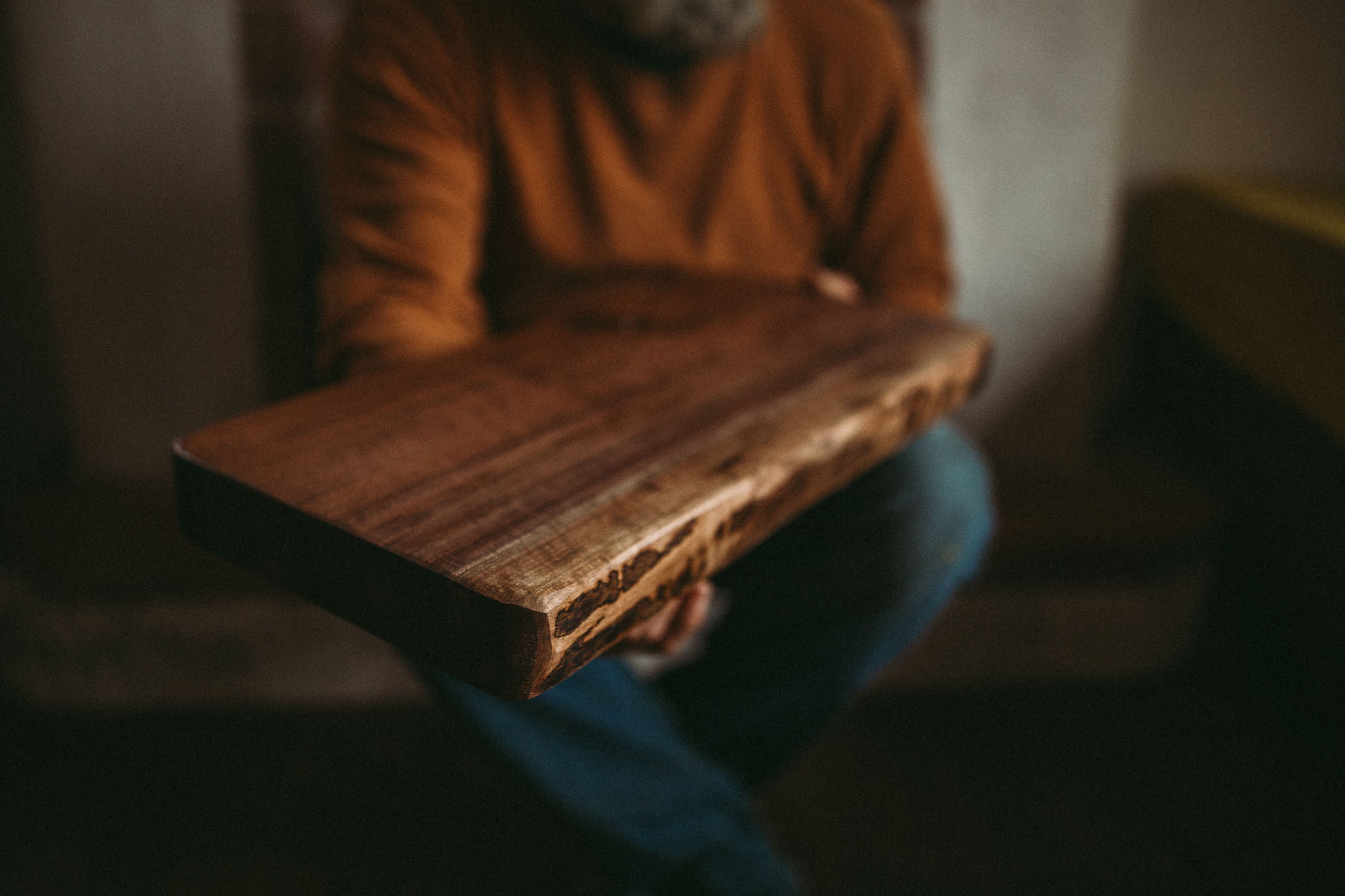 Walnut Cutting Board Slab - extra thick