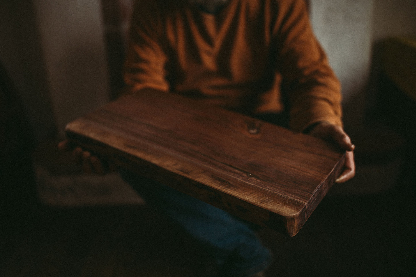 Walnut Cutting Board Slab - extra thick