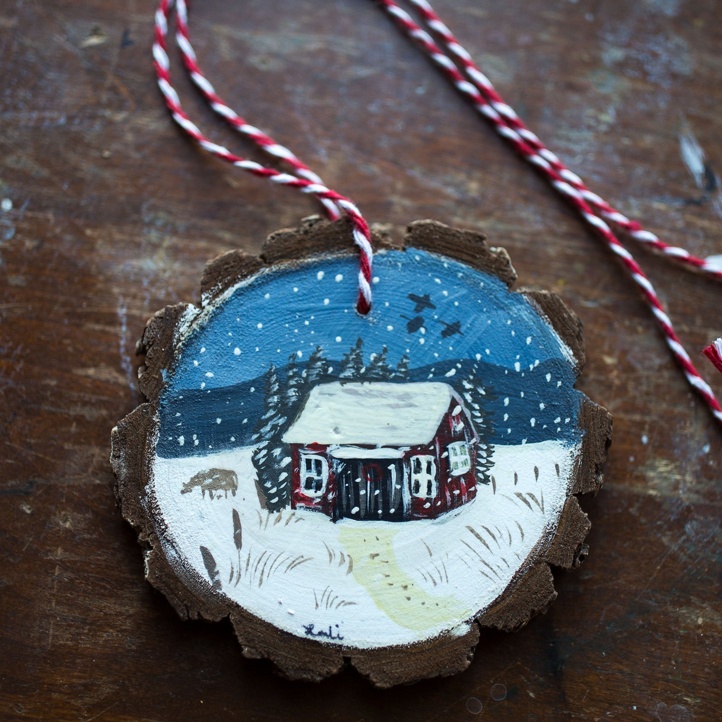 Hand painted Christmas Ornaments