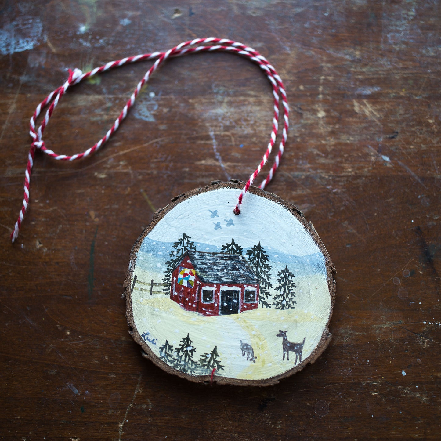 Hand painted Christmas Ornaments