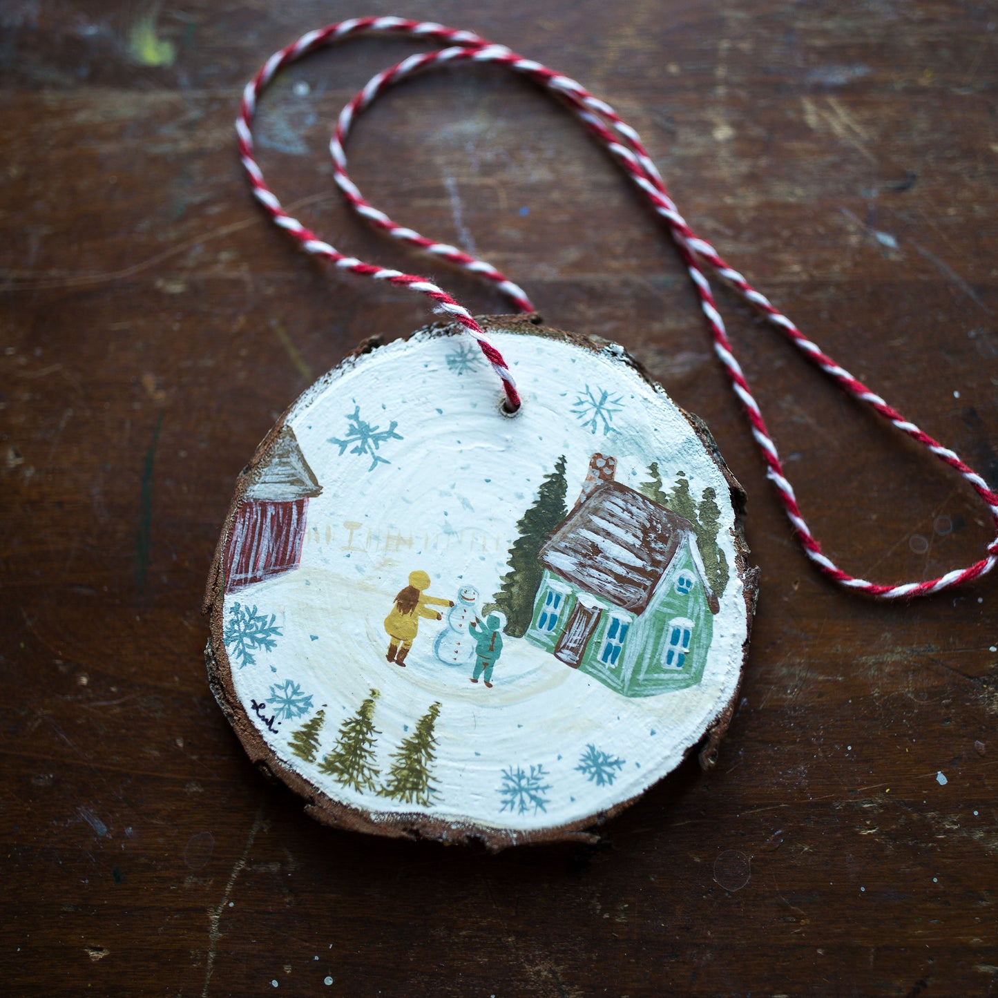 Hand painted Christmas Ornaments