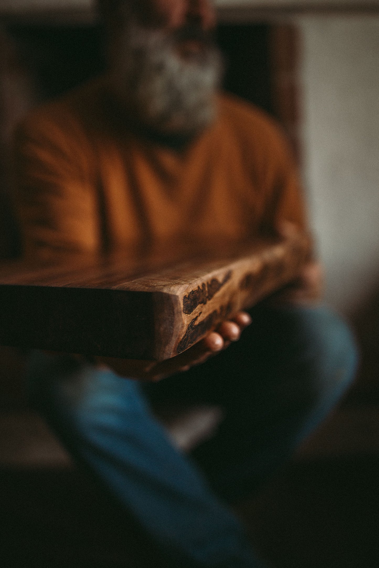 Walnut Cutting Board Slab - extra thick