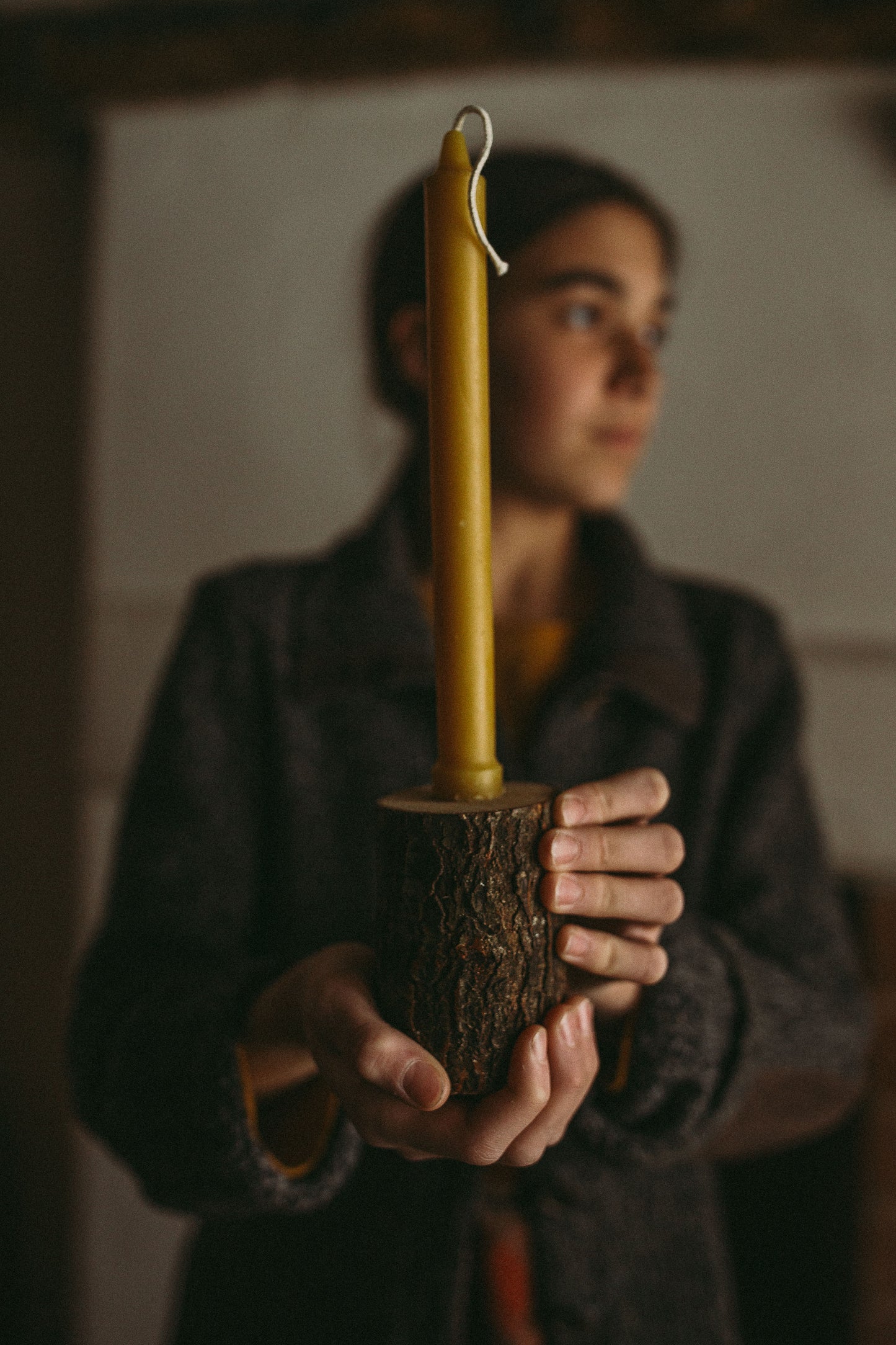 Wooden Candlestick Holders