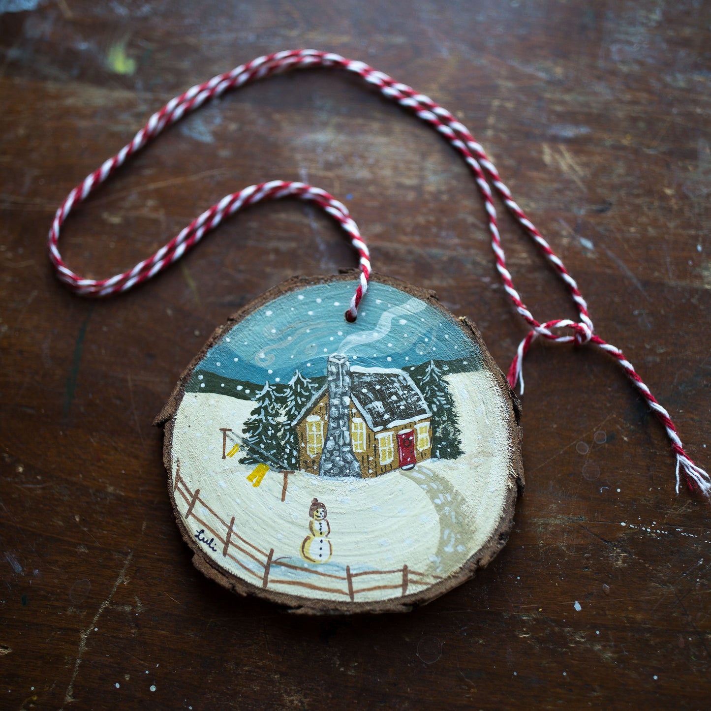 Hand painted Christmas Ornaments