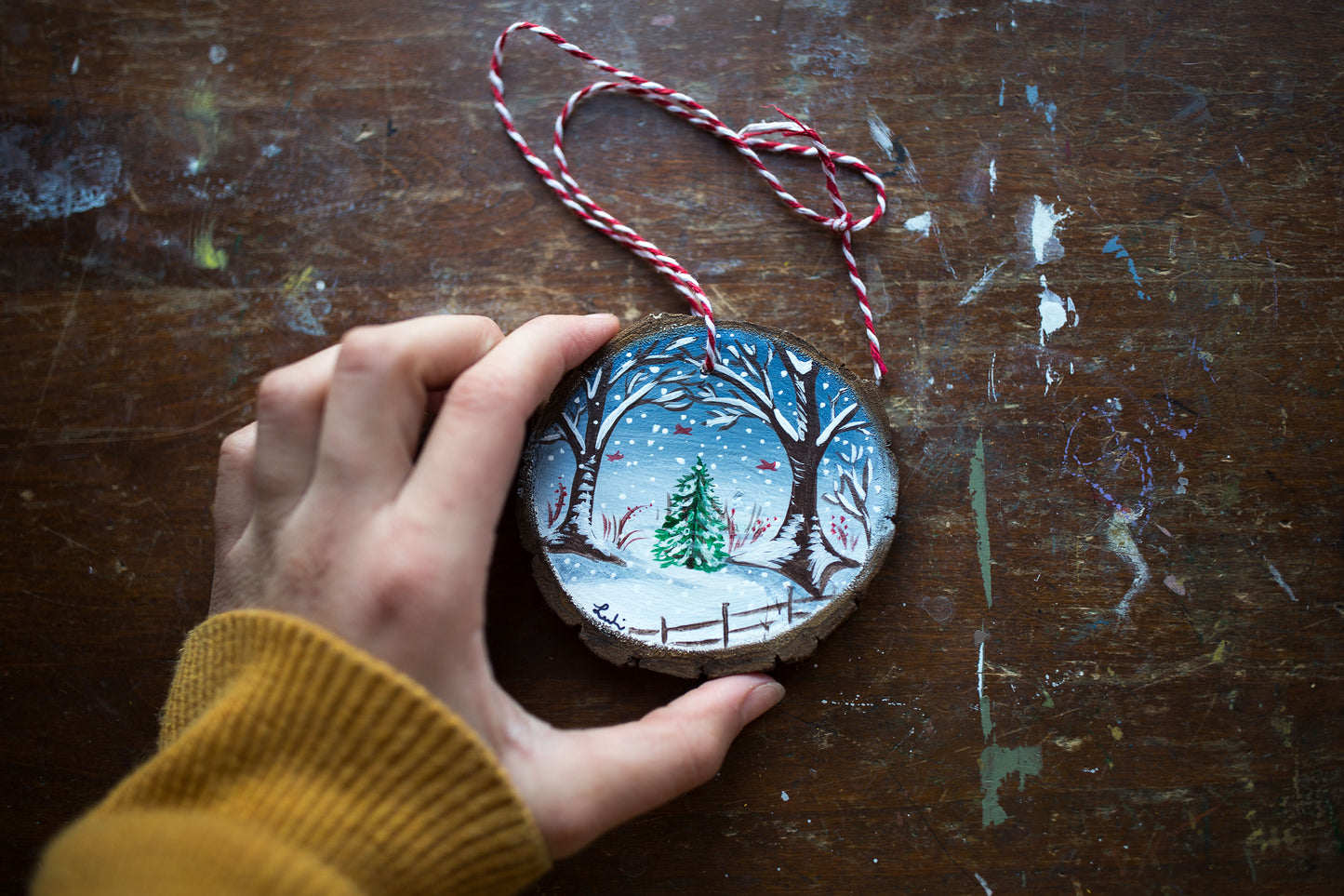 Hand painted Christmas Ornaments